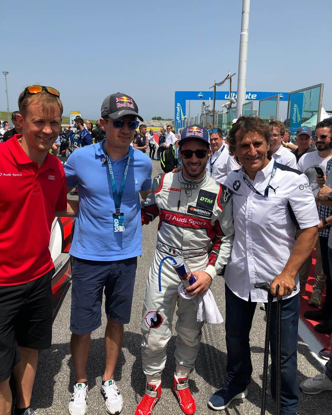 アンドレア・ドヴィツィオーゾさんのインスタグラム写真 - (アンドレア・ドヴィツィオーゾInstagram)「So much fun today during the first race! Let’s try to do better tomorrow! 💪 Bel divertimento oggi per la prima gara. Proviamo a fare meglio domani! 💪 #dovi04 #desmodovi #AD04 #missionwinnow #forzaducati #motogp #alpinestars #suomyhelmets #redbull #oldwildwest #biotekna #mondottica #DucatiEyewear #OwnEverySecond #AudiSport #ranDTM @ducatimotor @audisport @dtm_pics」6月8日 22時34分 - andreadovizioso