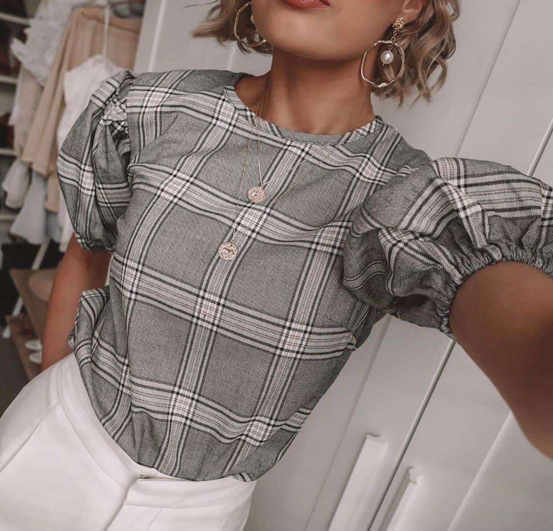 SABO SKIRTさんのインスタグラム写真 - (SABO SKIRTInstagram)「Our favourite trend this winter plaid 👌🏽 #tahliaplaidtop on @justanothermannequin」6月8日 16時02分 - saboskirt