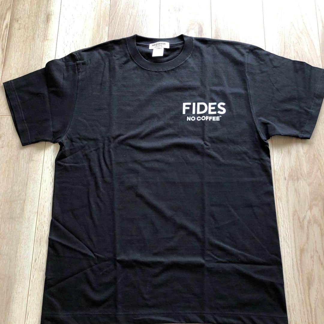 菊地直哉のインスタグラム：「FIDES×no coffee 👕⚽️ #fides #nocoffee #サガン鳥栖 #アビスパ福岡 #菊地直哉 #小林久晃 #完売してしまったらしいw #ごめんなさい #他の商品もかっこいい」