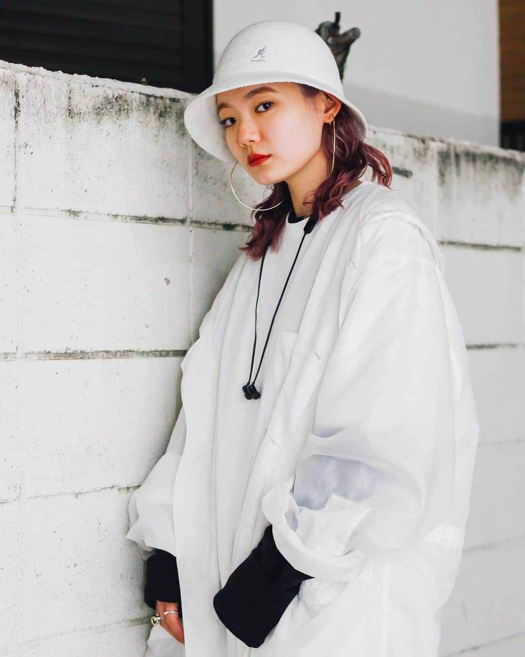 Fashionsnap.comさんのインスタグラム写真 - (Fashionsnap.comInstagram)「【#スナップ_fs】 Name 吉田 美優  Coat #vintage T-Shirt #Richardson Pants #Bershka Shoes #Bershka Hat #KANGOL Necklace #vintage  #fashionsnap #fashionsnap_women」6月8日 17時15分 - fashionsnapcom