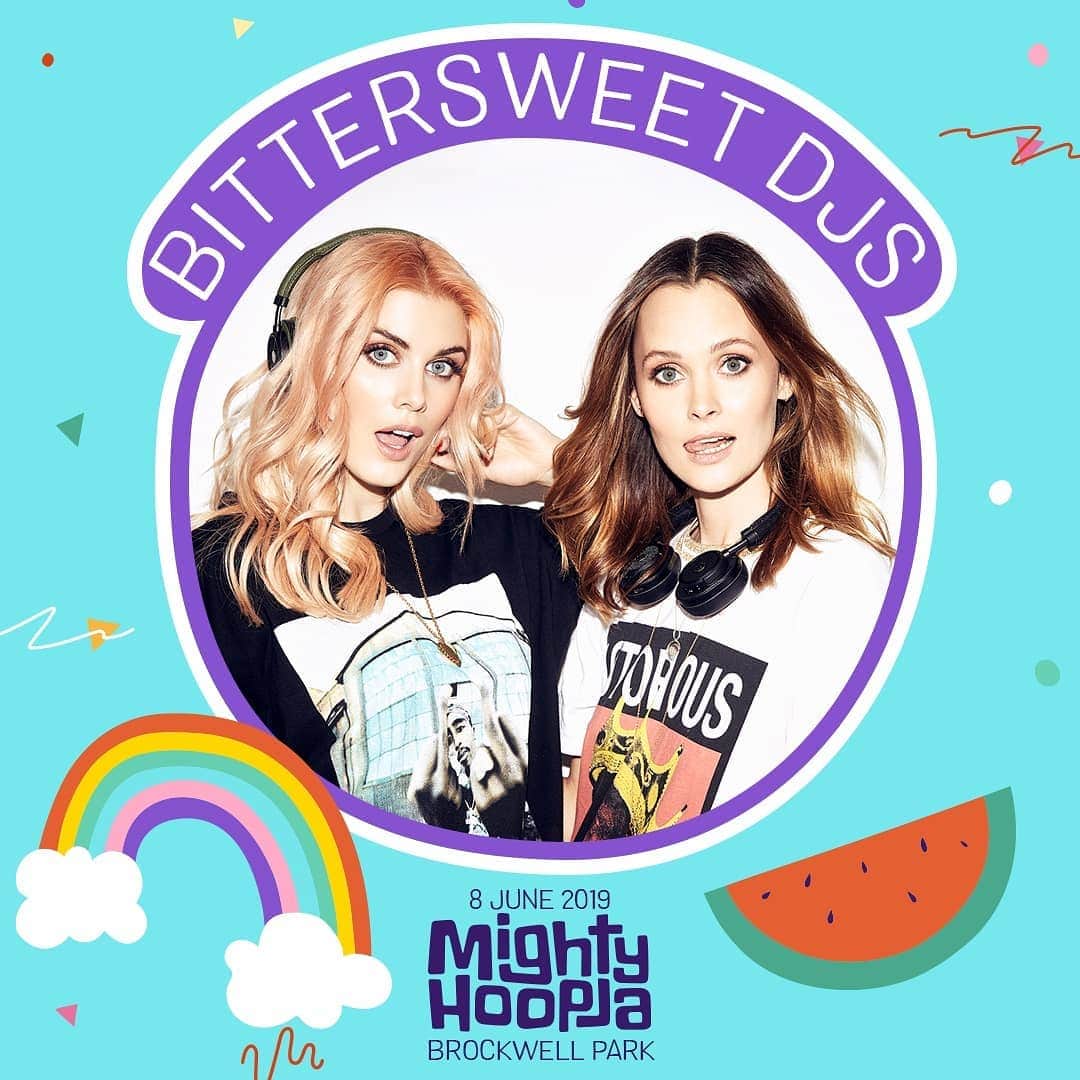 Ashley Jamesさんのインスタグラム写真 - (Ashley JamesInstagram)「Today is the day! Our first festival of the summer @bittersweetdjs 💃🏼✨🎧 Cannot WAIT to DJ at @mightyhoopla festival today. We're on 4-5pm if you're coming down to party with us!  It's crazy to think that our first gig was in exchange for some drinks in our local pub a few years ago (we couldn't afford our own decks so it was a good place to practice... And free drinks, winning!). This year we've been booked for more festivals than ever! It just goes to show that we all have to start somewhere, but with a dream and dedication you can do anything. 💓 I think there's still a very small amount of tickets left to the festival, and it's honestly the happiest festival ever full of good-vibes! See some of you there! ✨💃🏼🌈 #bittersweetdjs #mightyhoopla #festivalseason #femaledj」6月8日 18時07分 - ashleylouisejames