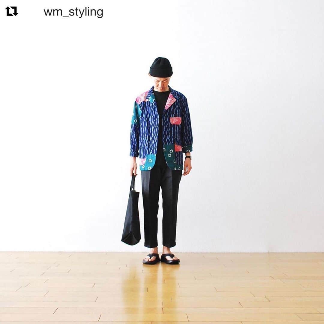 wonder_mountain_irieさんのインスタグラム写真 - (wonder_mountain_irieInstagram)「#Repost @wm_styling with @get_repost ・・・ ［#19SS_WM_styling.］ _ styling.(height 175cm weight 59kg)  jacket→ #engineerdgarments × #Post Imperial ￥57,240- tee→ #THENORTHFACEPURPLELABEL ￥7,344- pants→ #itten. ￥27,000- sandal→ #HOKAONEONE ￥8,640- 2WAY bag→ #EngineeredGarments ￥8,640- _ 〈online store / @digital_mountain〉 → http://www.digital-mountain.net _ 【オンラインストア#DigitalMountain へのご注文】 *24時間受付 *15時までのご注文で即日発送 *1万円以上ご購入で送料無料 tel：084-973-8204 _ We can send your order overseas. Accepted payment method is by PayPal or credit card only. (AMEX is not accepted)  Ordering procedure details can be found here. >>http://www.digital-mountain.net/html/page56.html _ 本店：@Wonder_Mountain_irie 系列店：@hacbywondermountain (#japan #hiroshima #日本 #広島 #福山) _」6月8日 18時35分 - wonder_mountain_