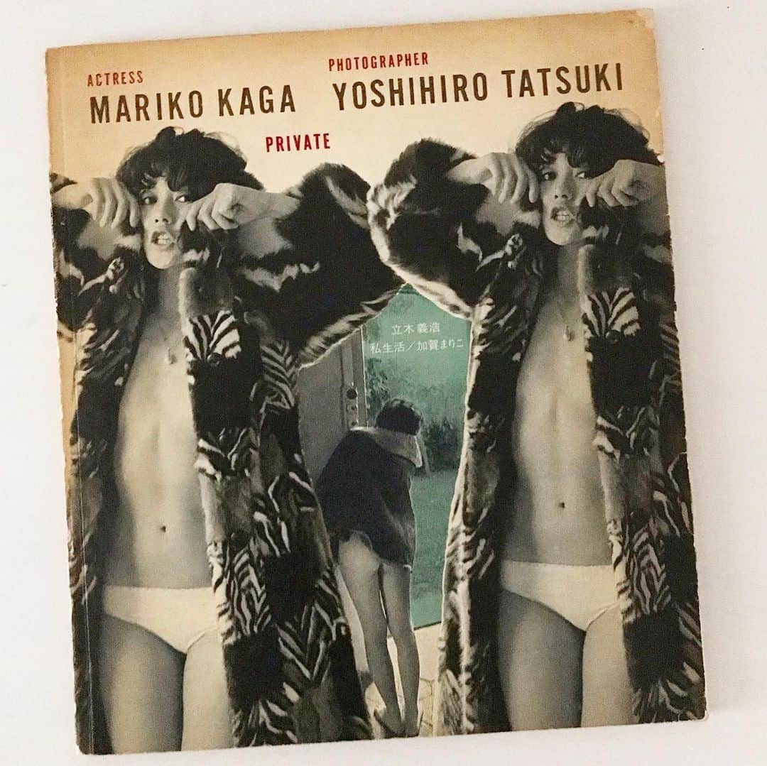 エドツワキさんのインスタグラム写真 - (エドツワキInstagram)「TRACK JOURNAL  立木さんのモノクロのアーカイブが EGOISTEを彷彿させるタブロイド版で味わえる。加賀まりこさんの『私生活』はオリジナル持ってます。上野の森美術館での写真展『時代』は明日までだった。 Merci @hidemiiizuka  #立木義浩 #私生活の装丁は池田満寿夫」6月8日 18時51分 - ed_tsuwaki