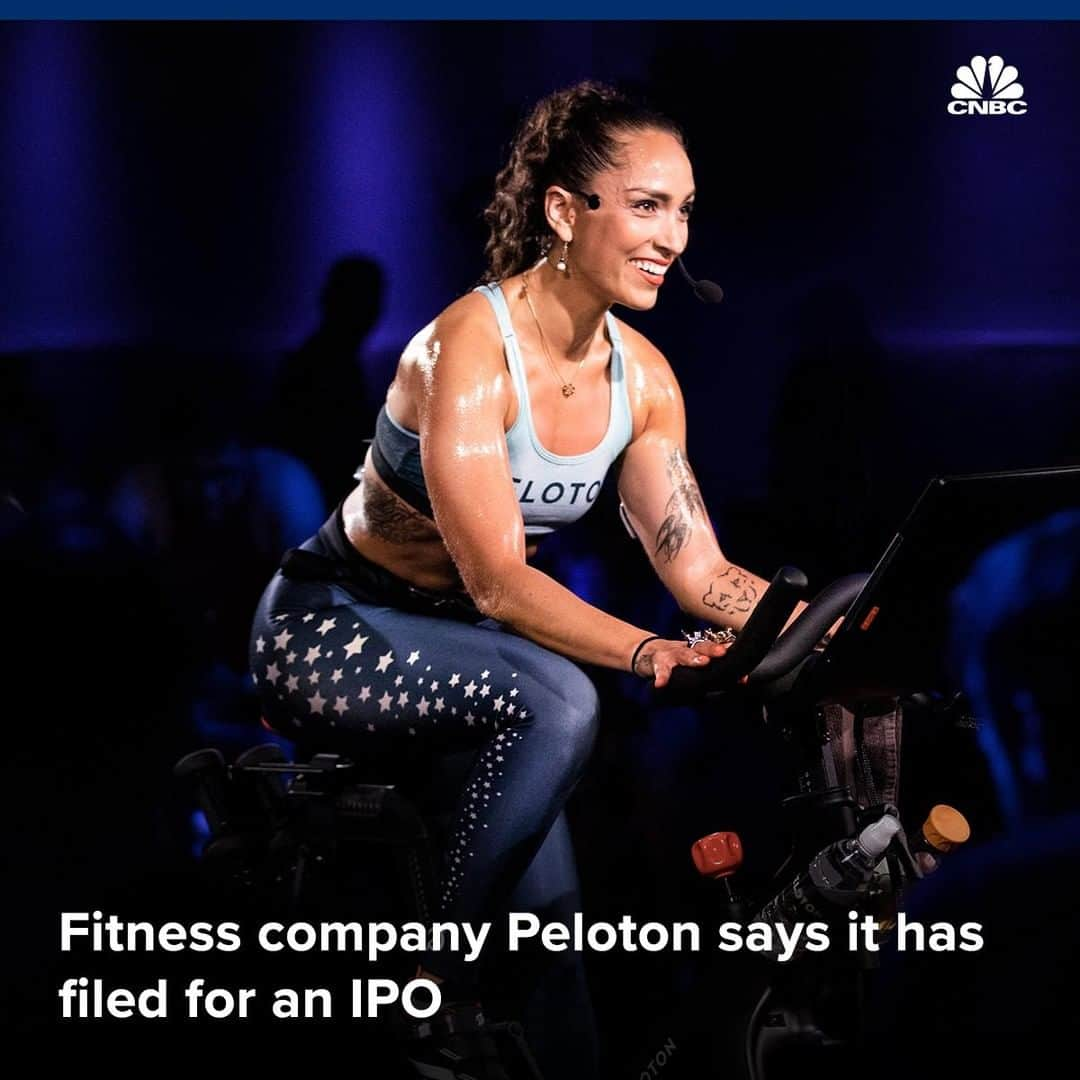 CNBCさんのインスタグラム写真 - (CNBCInstagram)「2019 has been a busy year for IPOs. Now exercise company Peloton wants to go public, too. ⠀ ⠀ Peloton said Wednesday it filed with securities regulators for an initial public offering. ⠀ ⠀ Peloton is best known for its exercise bikes, which retail for $2,000. The company raised $550 million last year, bringing its total outside funding to $1 billion and valuing it at $4 billion. ⠀ ⠀ Peloton, which filed the paperwork confidentially, said it has not yet decided on the number or price range of shares it expects to sell.⠀ ⠀ Details, at the link in our bio.⠀ *⠀ *⠀ *⠀ *⠀ *⠀ *⠀ *⠀ *⠀ #stockmarket #stocks #ipo #peloton #pelotonbike #marketdata #data #investing #portfolio #tradertalk #money #trading #wealth #wallstreet #wallst #business #businessnews #CNBC ⠀」6月8日 19時00分 - cnbc