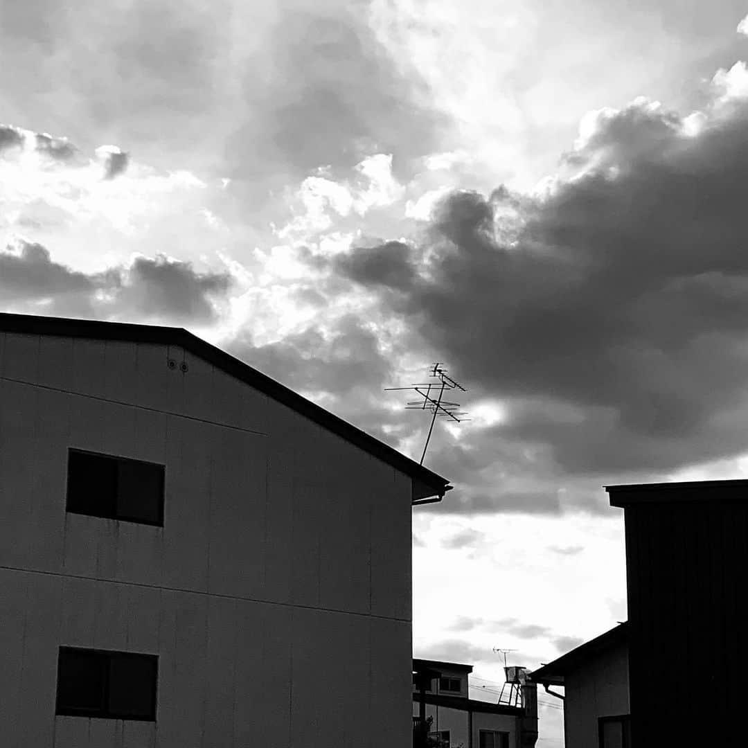 naotakeのインスタグラム：「アンテナ - A TV antenna / iPhone XR + Snapseed, 20190609 . . 写真展を見に行ったのに、うっかり他の用事に気を取られて帰ってきてしまった。明日出直そう。 . . #royalsnappingartists #infamous_family #rsa_main #infinity_photo_cult #2_fineart #jp_gallery #jp_gallery_bnw #trb_bnw #wp_bnw  #bnw_life #bnwlife_member #bnw_life_shots #bnw_captures #world_bnw #top_bnw #team_jp_ #team_jp_モノクロ #ig_energy_bw #ig_nihon #streetphotographybnw #igersjp #blackandwhite #bnw #bnwphoto #monochrome #bw #bnwphotography #ShotOniPhone #shotoniphoneXR」