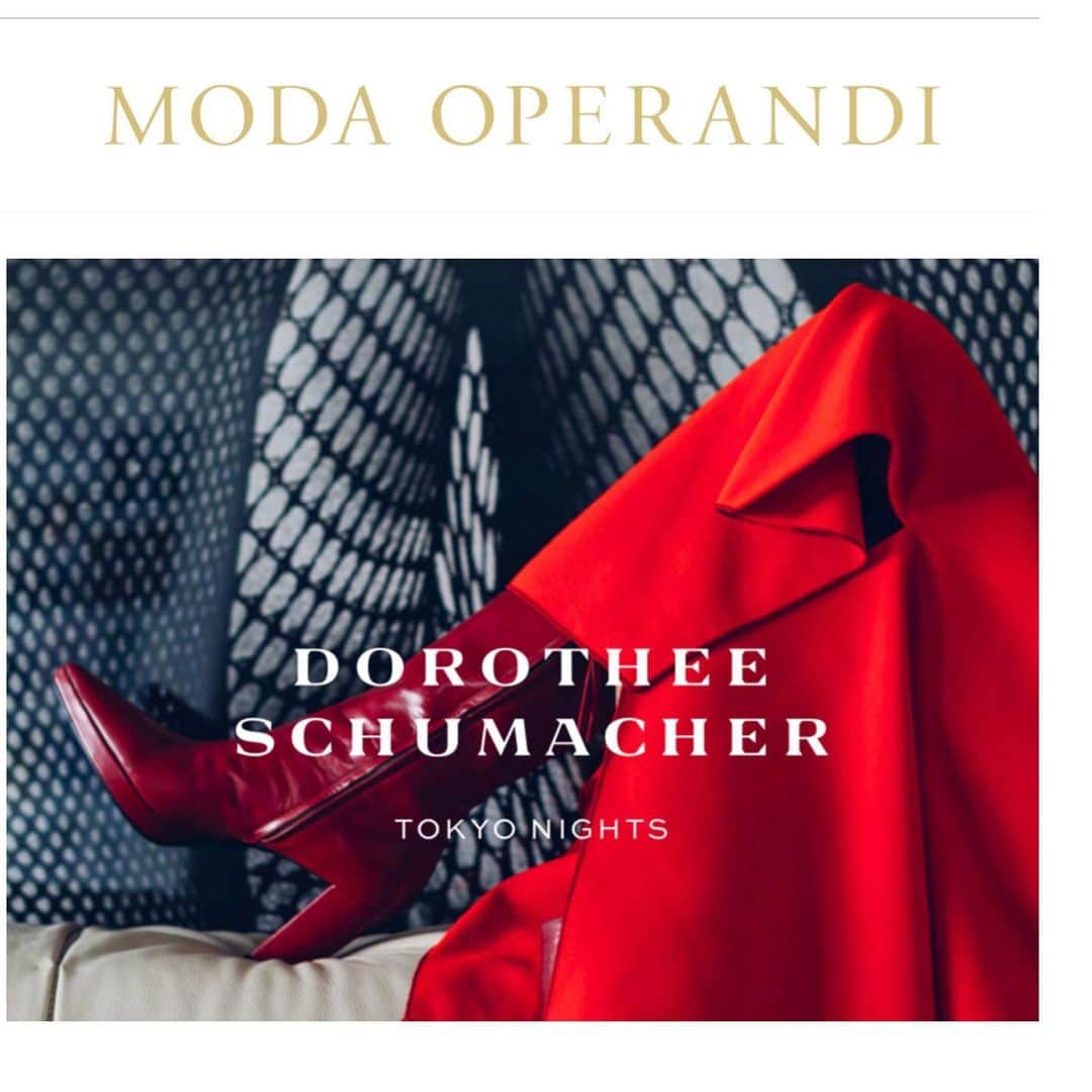 シューマッハさんのインスタグラム写真 - (シューマッハInstagram)「SHOUTOUT: DOROTHEE SCHUMACHER TOKYO NIGHTS now available on modaoperandi.com 🔥 @modaoperandi #preorder #Trunkshow #modaoperandi #TokyoNights #shoutout #modaoperandi #DorotheeSchumacher #Resort20 #sneakpeek 📸 @moeez」6月8日 20時14分 - dorotheeschumacher