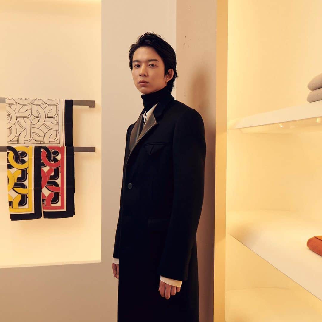 鈴木仁のインスタグラム：「#bottegaveneta  #ボッテガヴェネタ銀座」