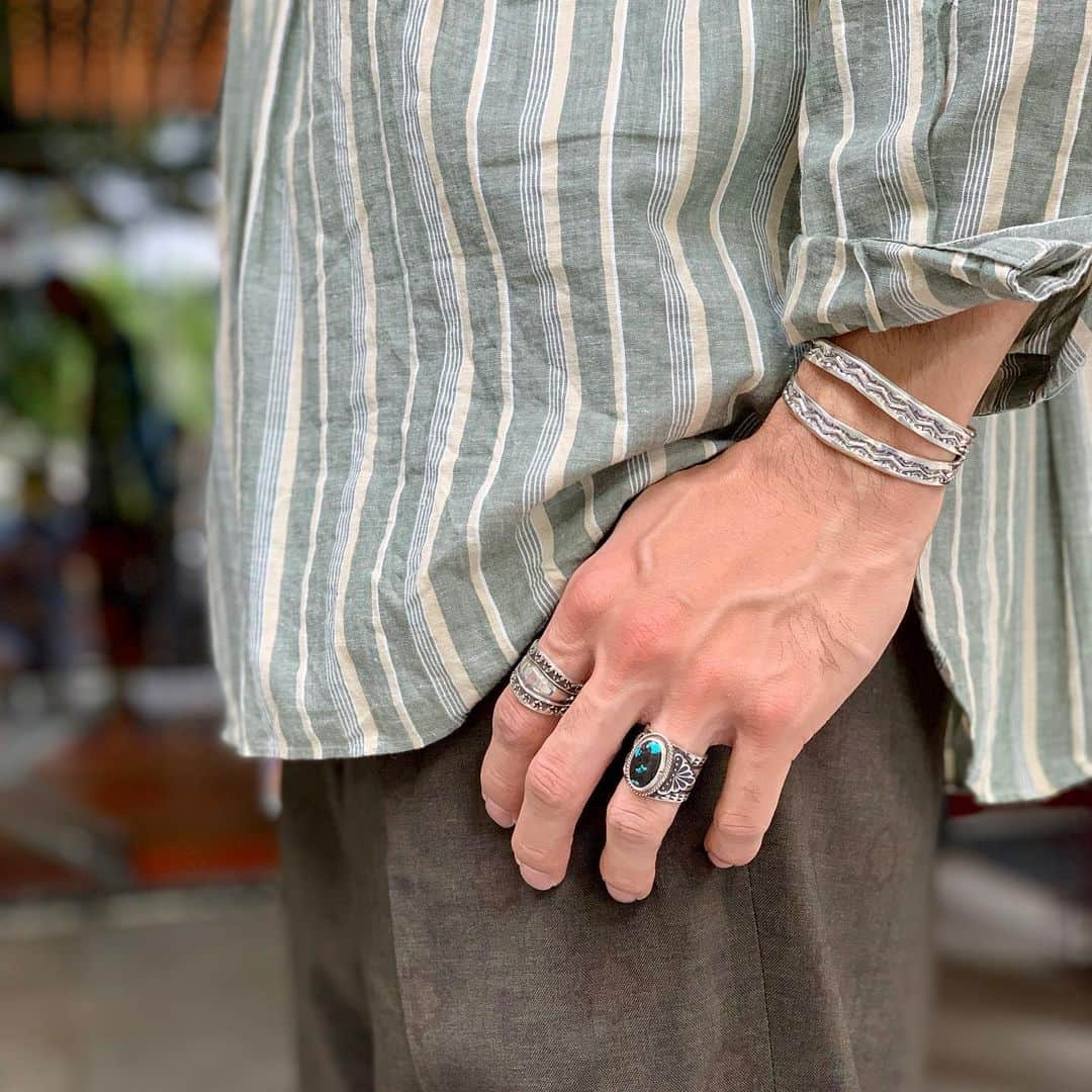 BEAMS+さんのインスタグラム写真 - (BEAMS+Instagram)「BEAMS PLUS STYLE  #beams #beamsplus #beamsplusharajuku #harajuku #tokyo #japan #americanindianjewelry #nativeamericanjewelry #sunshinereeves  #handmade #madeinusa #mensaccessories #mensfashion #menstyle #menswear」6月8日 20時45分 - beams_plus_harajuku