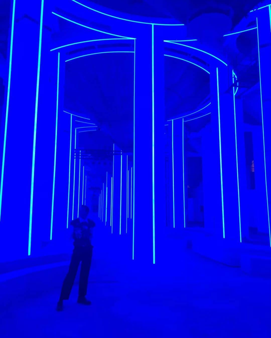 竜星涼のインスタグラム：「💙💙💙 @prada #pradass20 #prada #shanghai #china」