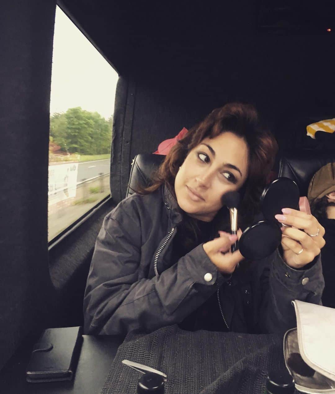キティー・デイジー＆ルイスのインスタグラム：「Stockton-on-Tees it’s Saturday nite! Come party with us at The Georgian Theatre, we’re on our way! Tickets: www.georgiantheatre.co.uk/live-event/kitty-daisy-lewis  #ontheroad #gettinready #partytime」