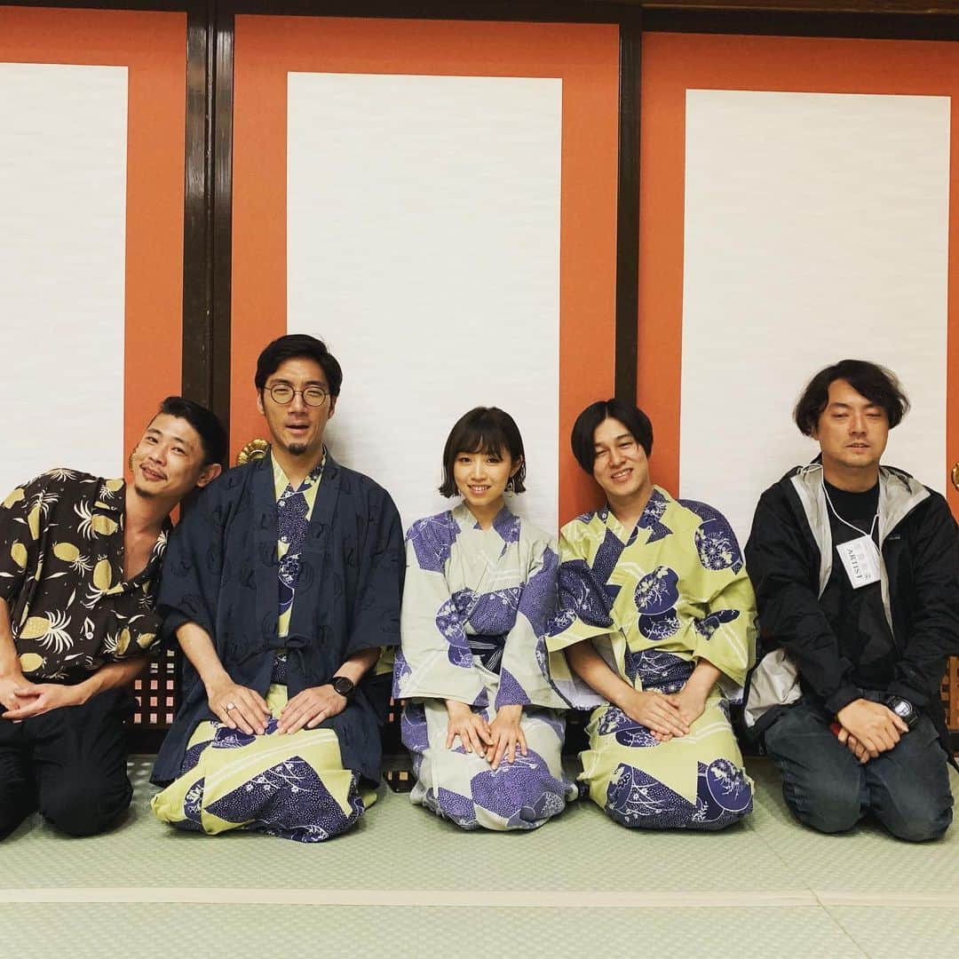 のインスタグラム：「様々な部署で一緒に慰安旅行に来てます w/鶴岡龍さん、ヒトミさん、DÈDÈさん、KASHIFさん」