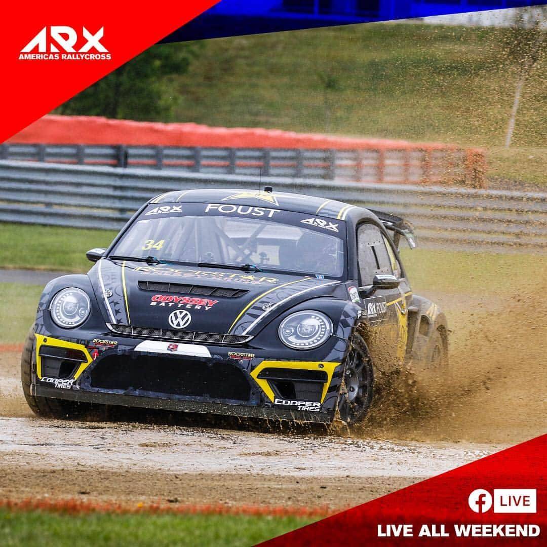 タナー・フォウストさんのインスタグラム写真 - (タナー・フォウストInstagram)「Don't miss the @arxrallycross season opener this weekend! Catch all the action live on Facebook at facebook.com/arxrallycross starting at 11:50AM ET! Swipe ➡️ to see the schedule.」6月8日 22時12分 - tannerfoust