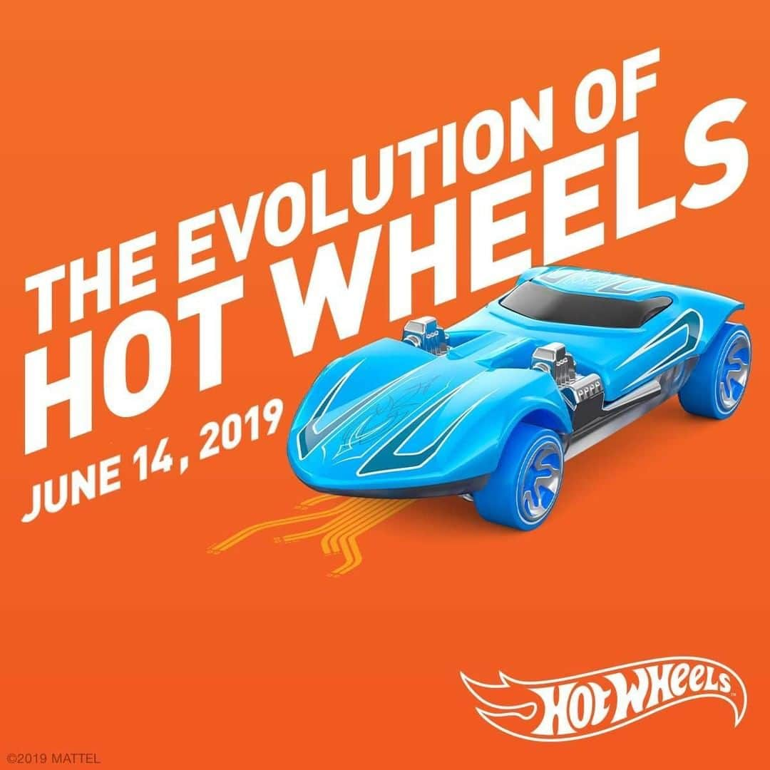 Hot Wheelsさんのインスタグラム写真 - (Hot WheelsInstagram)「6.14.2019. The Evolution of Hot Wheels.」6月9日 7時45分 - hotwheelsofficial