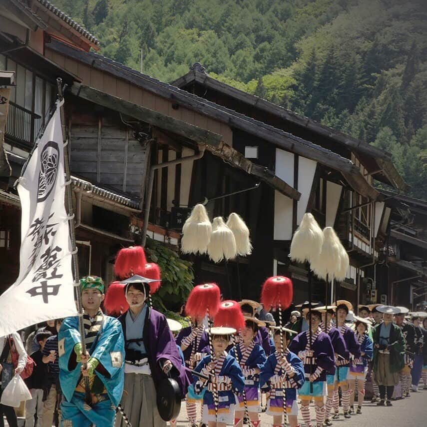 木曽漆器祭・奈良井宿場祭のインスタグラム
