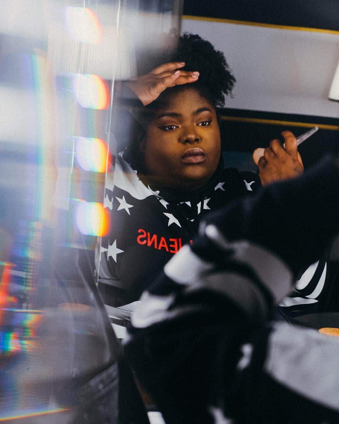 Calvin Kleinさんのインスタグラム写真 - (Calvin KleinInstagram)「A little pre-show style with a familiar face from the latest #MYCALVINS campaign, @oranicuhh, at #GoWestFest in our #CALVINKLEINJEANS abstract flag hoodie. @gowest_fest 📸: @hunterabrams via @bfa ⠀⠀⠀⠀⠀⠀⠀⠀ Take a look at stories highlights for more ✨」6月9日 8時00分 - calvinklein