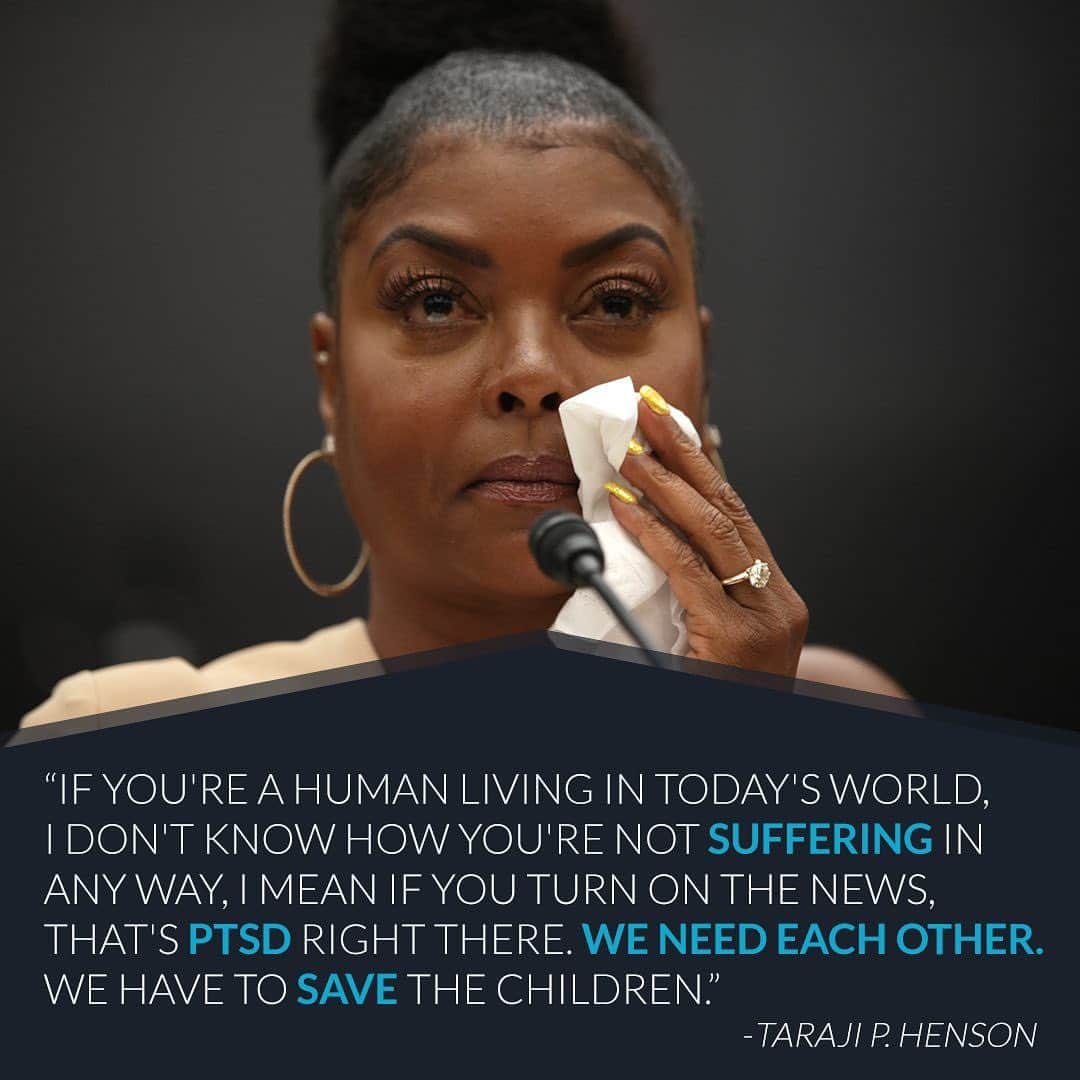 E! Onlineさんのインスタグラム写真 - (E! OnlineInstagram)「Taraji P. Henson delivered an emotional testimony to Congress about the need for mental health counselors and education, especially in the black community, in wake of a rise in suicides of young people. 💚(📷: Getty Images)」6月9日 8時16分 - enews