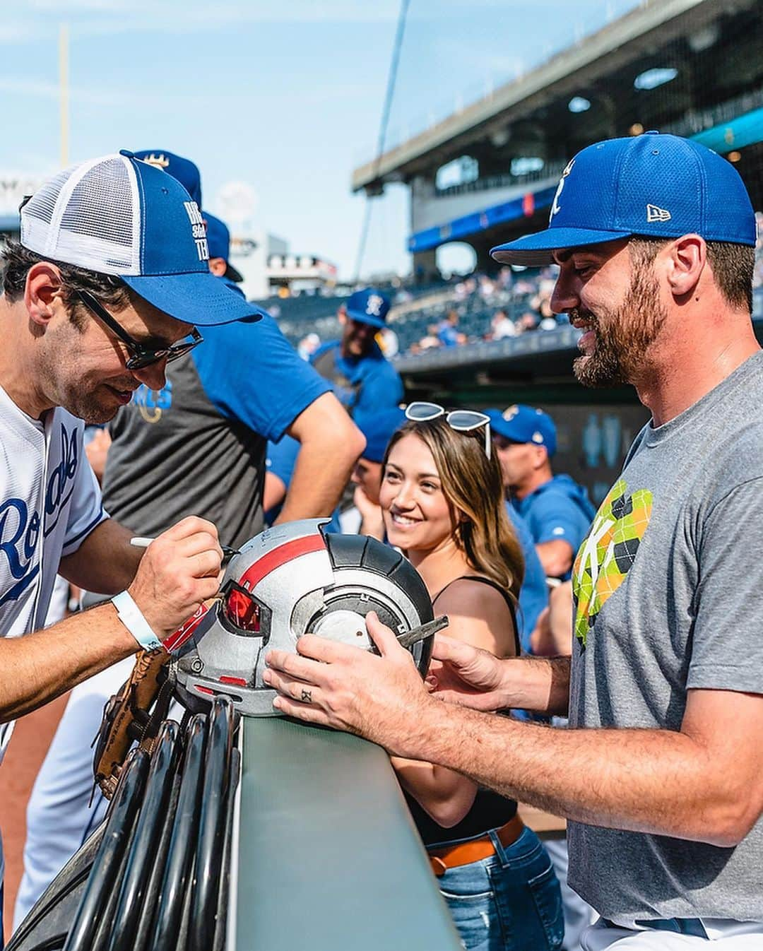 カンザスシティ・ロイヤルズさんのインスタグラム写真 - (カンザスシティ・ロイヤルズInstagram)「Always memorable. #BigSlickKC」6月9日 0時30分 - kcroyals