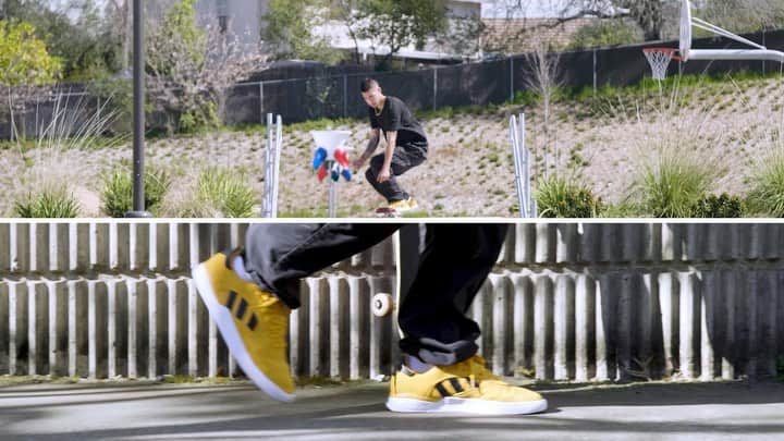 adidas Skateboardingのインスタグラム：「Proof of precision /// Watch @MilesSilvas put his signature 3ST.004 colorway to the test. Available in stores & online at adidas.com/skateboarding • #adidasSkateboarding #3STWorkshop #3ST004 🎥 @colinmkennedy」