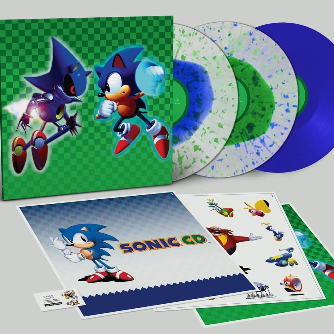 SEGAさんのインスタグラム写真 - (SEGAInstagram)「Our friends at @datadiscs have opened orders for their remaster of Sonic CD's OST as a triple 180g LP! ⠀⠀⠀⠀⠀⠀⠀⠀⠀⠀⠀⠀ If you're all about the Japanese soundtrack, this is for you. Be quick if you want the Limited Edition - it's only available until June 17th! 🔵💨」6月9日 3時29分 - sega