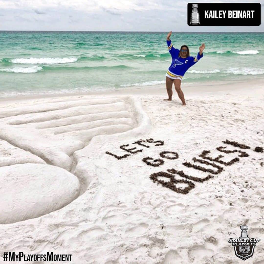 NHLさんのインスタグラム写真 - (NHLInstagram)「🏖🏖🏖 #MyPlayoffsMoment (📷 FB/Kailey Beinart) 📺Game 6 Sunday at 8:00 ET on @NHLonNBCSports and @Sportsnet #StanleyCup」6月9日 4時34分 - nhl