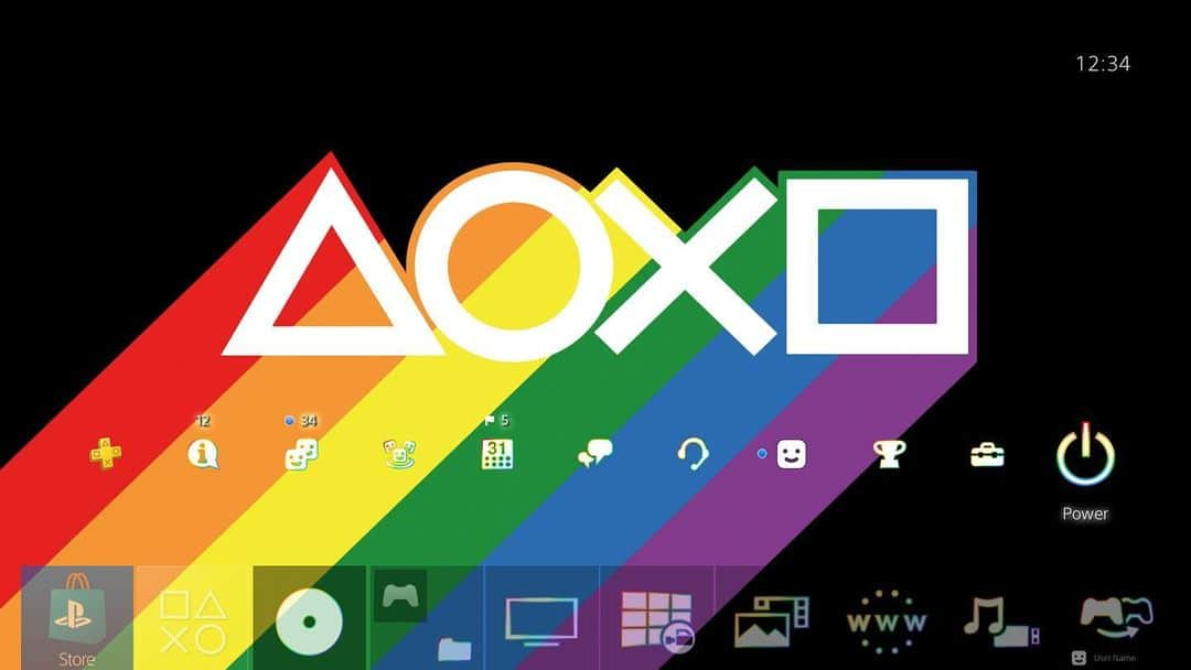 PlayStationさんのインスタグラム写真 - (PlayStationInstagram)「Happy Pride Month! Show your colors with this free new PS4 Theme, downloadable now at PlayStation Store.」6月9日 4時41分 - playstation