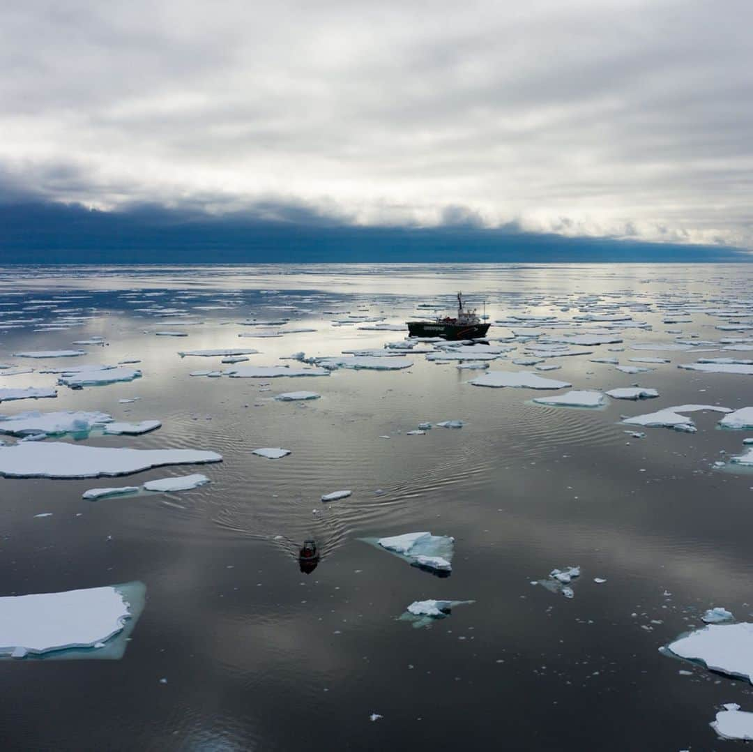 CNNさんのインスタグラム写真 - (CNNInstagram)「CNN’s @arwacnn joined a team of scientists in the Fram Strait, near Greenland, to try to investigate what’s causing the Arctic to heat up two times faster than the global average. For more about her trip and #WorldOceansDay, tap the link in our bio. For more, follow @cnnclimate)」6月9日 5時04分 - cnn