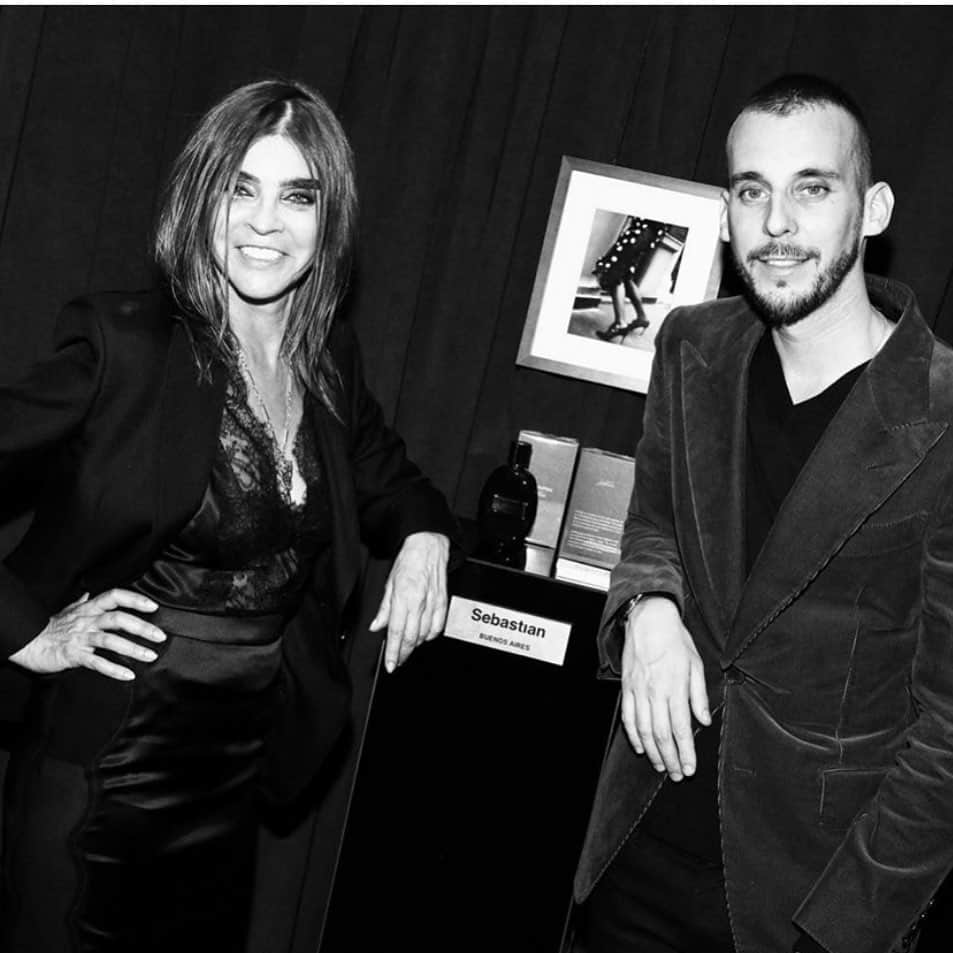 カリーヌ・ロワトフェルドのインスタグラム：「Happy see you tomorrow, in Florence!💪💪💪 @vladimirrestoinroitfeld #crrunway」