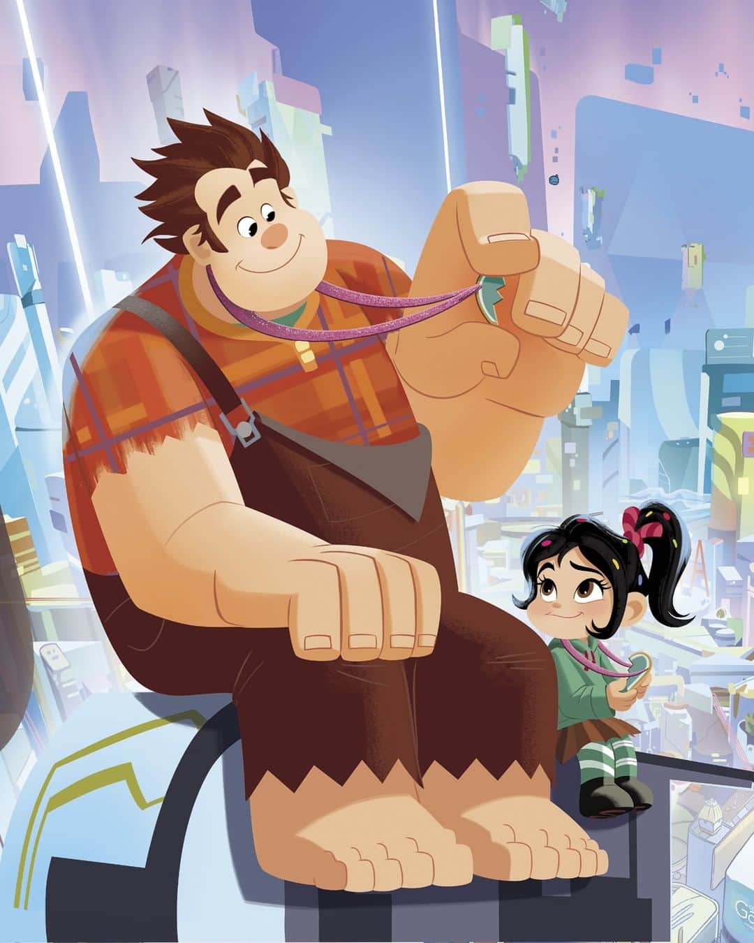Disneyさんのインスタグラム写真 - (DisneyInstagram)「There’s nothing more heroic than a best friend! Tag the Ralph to your Vanellope and follow @disneybooks for more!」6月9日 6時00分 - disney