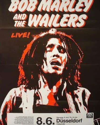 ボブ・マーリーさんのインスタグラム写真 - (ボブ・マーリーInstagram)「On this day (June 8) during the 1976 #RastamanVibration tour, Bob Marley & The Wailers performed live at Philipshale in Düsseldorf, Germany! #todayinbobslife」6月9日 6時31分 - bobmarley