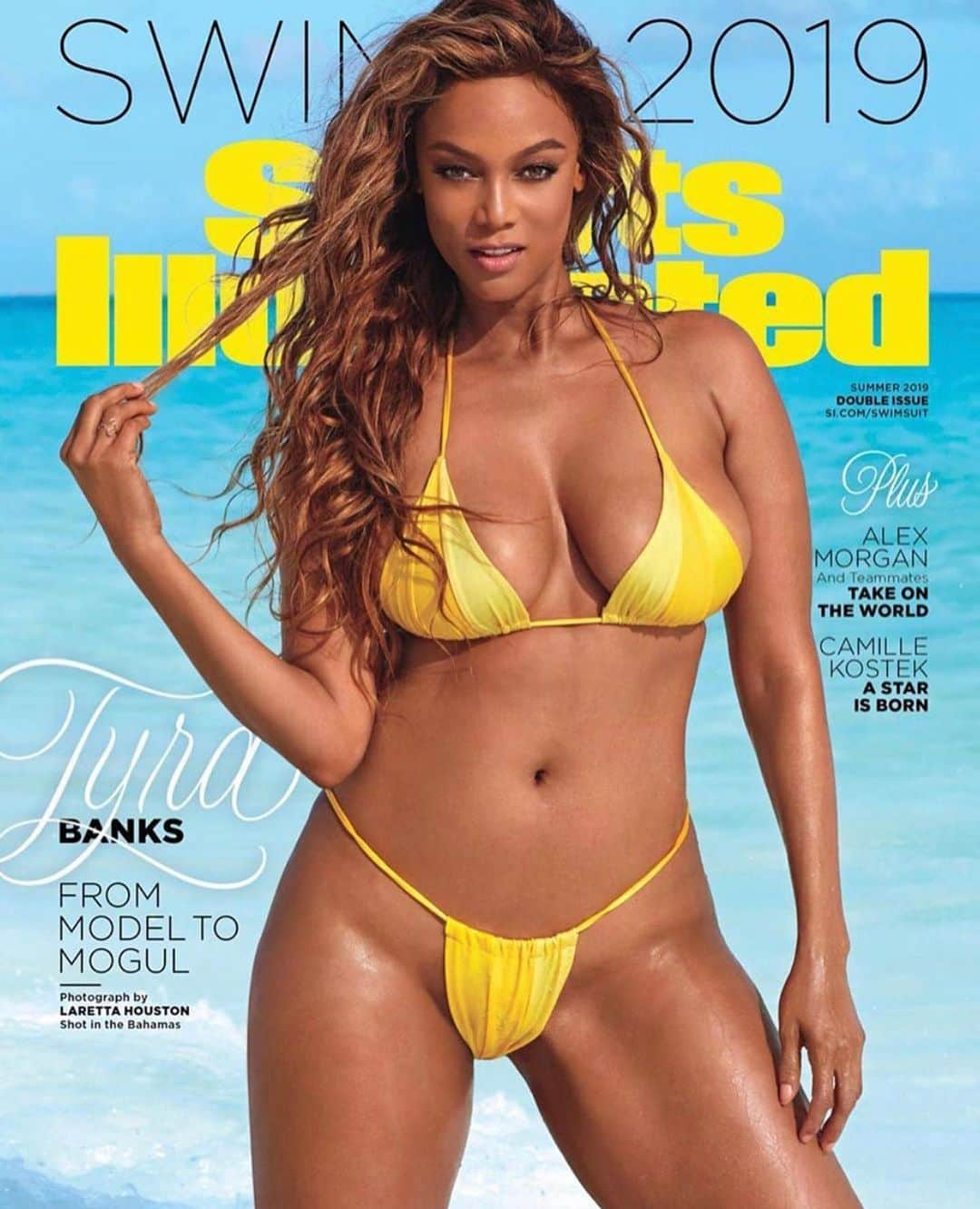 タイラ・バンクスさんのインスタグラム写真 - (タイラ・バンクスInstagram)「One month ago today, I came out of modeling retirement for this cover and BanX was born. I’ve been told, for the first time in @sportsillustrated history, their website crashed when my cover was announced. And I am a lot heavier on this @Si_swimsuit cover than on the one I did 23 years ago. Your support with X-ing out cookie cutter beauty has been heard loud and clear! So much more fight planned! Can’t wait to show you what I have in store for you!  #Modelland  #BanX」6月9日 7時31分 - tyrabanks