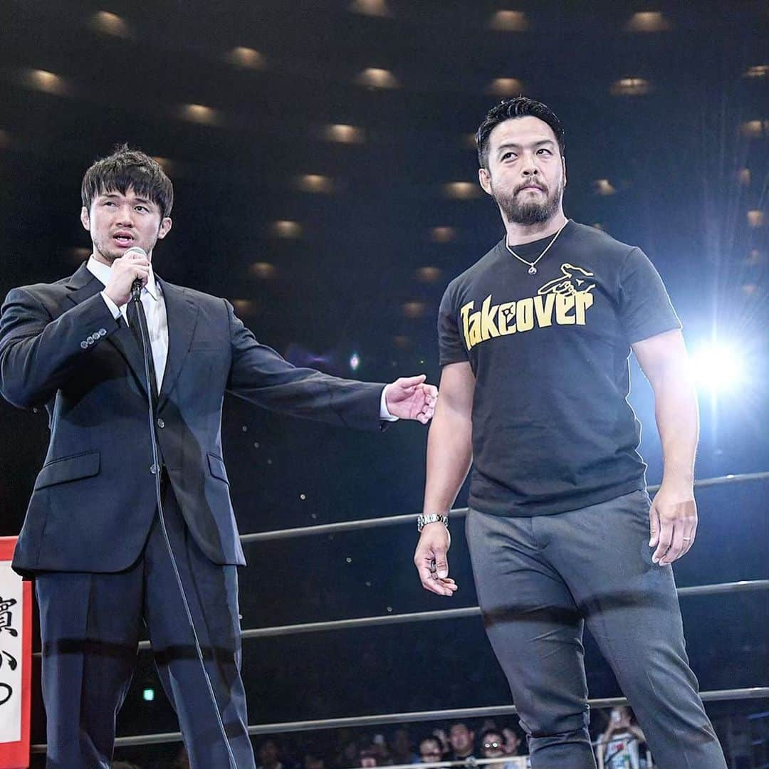 新日本プロレスさんのインスタグラム写真 - (新日本プロレスInstagram)「#KENTA is coming!! with #SHIBATA !! 🦁🔥 @njpw1972  #新日本プロレス #プロレス #njpw #njpwworld」6月9日 18時33分 - njpw1972