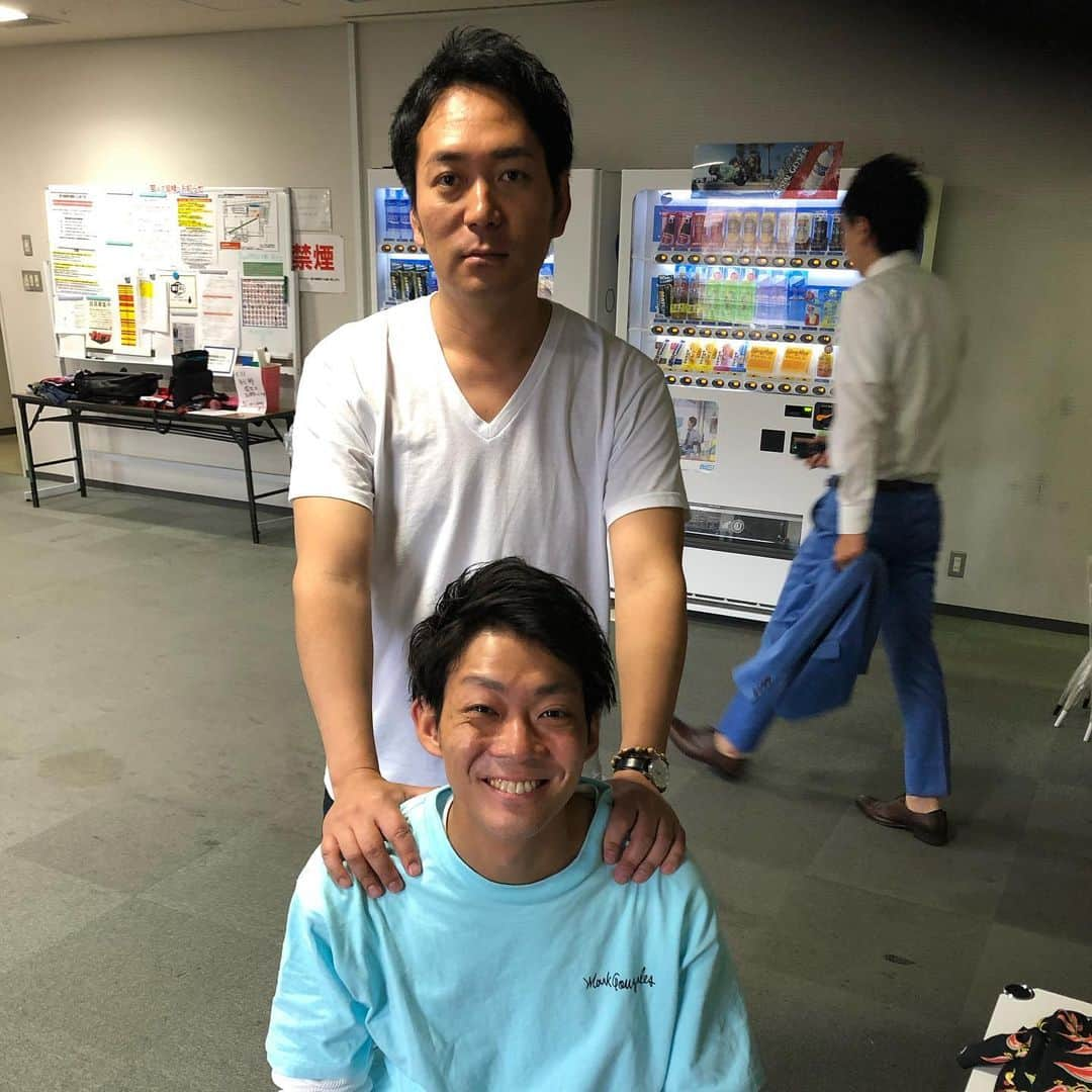 武智正剛さんのインスタグラム写真 - (武智正剛Instagram)「今日は漫才劇場でした。世の中で1番苦手な後輩がいました。 #漫才劇場 #よしもとお笑いライブ #ネイビーズアフロ皆川 #スーパーマラドーナ武智」6月9日 18時21分 - supamaradonatake