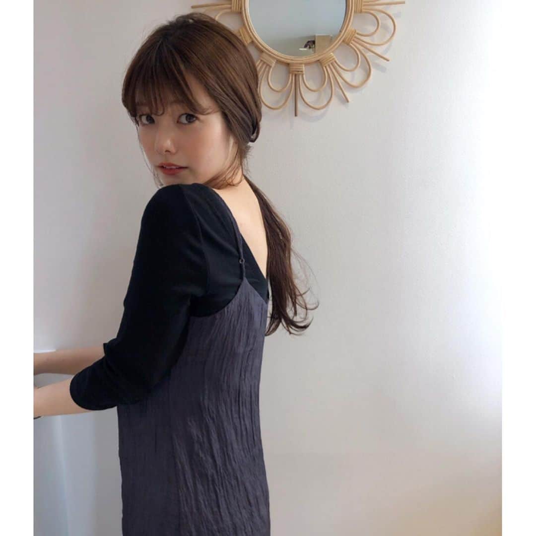 西谷菜々さんのインスタグラム写真 - (西谷菜々Instagram)「. ずっとお邪魔したかったsiki🌿 懐かしい顔が沢山で、久しぶりに会えて嬉しかったなぁ☺️ほっこり みんなありがとう〜！ treatment @korin_lol  hair arrange @saki__onishi」6月9日 10時41分 - nana_nishitani