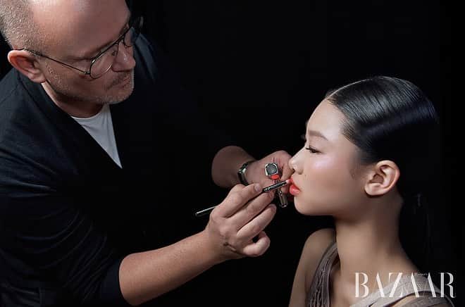 ペ・ユニョンさんのインスタグラム写真 - (ペ・ユニョンInstagram)「@harpersbazaarkorea X @diormakeup  Makeup by @peterphilipsmakeup ♥」6月9日 11時01分 - mulan_bae