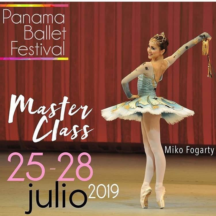 ミコ・フォガティさんのインスタグラム写真 - (ミコ・フォガティInstagram)「So excited to be heading to Panama this Summer from July 25th-28th to teach a workshop! ✨Thank you @panamaballetfestival for inviting me 😆 can’t wait 💕」6月9日 12時14分 - mikofogarty