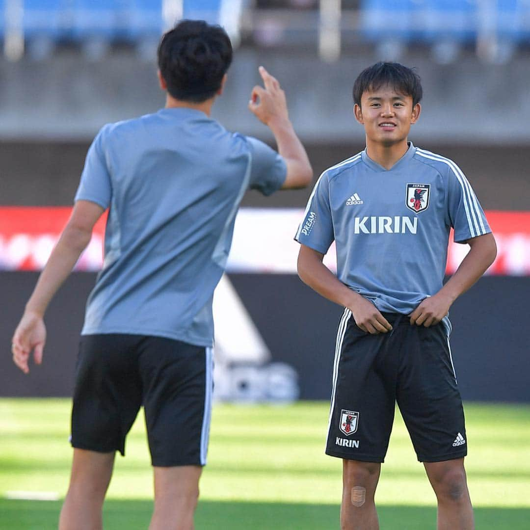 ゲキサカさんのインスタグラム写真 - (ゲキサカInstagram)「結果残してW杯予選へ! 森保Jは3バック&メンバー変更でエルサルバドル戦に臨む  #日本代表 #daihyo #samuraiblue #🇯🇵 #キリンチャレンジカップ #森保ジャパン #japan #サッカー #soccer #football #gekisaka #ゲキサカ ©︎KokiNagahama #エルサルバドル #🇸🇻」6月9日 12時26分 - gekisaka