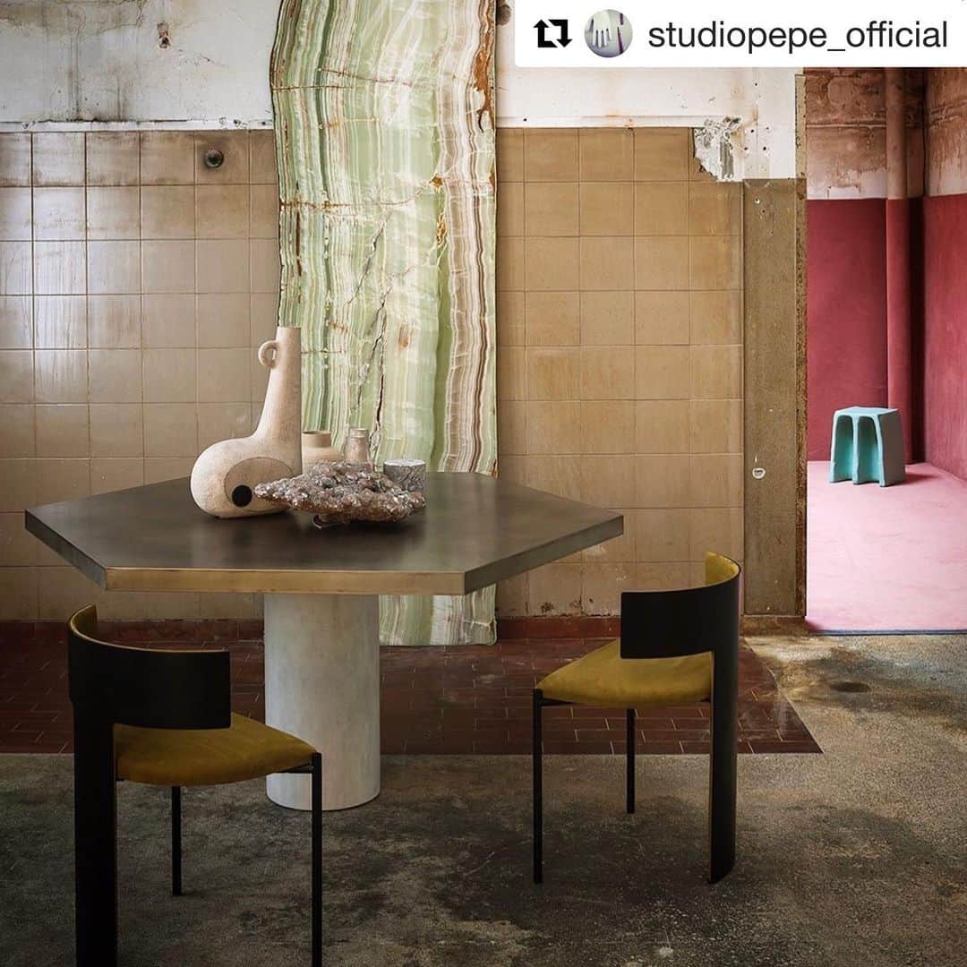 Baxter Japan / バクスター ジャパンさんのインスタグラム写真 - (Baxter Japan / バクスター ジャパンInstagram)「【PIC OF THIS WEEK 】 Table / JUPITER Chair / ZEFIR ・ Special thanks to @studiopepe_official ・・・ Les Arcanistes.  Our manifesto project for Salone del Mobile 2019.  Inside an industrial space we conceived a tale about matter, design and divination.  We developed the Concept, the Interior project, and bespoke design pieces and fixtures. . Photo by @andreaferraristudio .  #lesarcanistes #studiopepe #studiopepeinterior #studiopepeproject #studiopepedesign #lesarcanistesstudiopepe #salonedelmobile2019 #milano #design #interiordesign • MAIN PARTNERS @atelier_areti @ceramicabardelli @tacchini_italia_forniture • DESIGN PARTNERS @almst_blck @atelierdetroupe @baxtermadeinitaly @blocstudios @cassinaofficial @cc_tapis @dedarmilano @erikacavallini_intro @fainacollection @mariottifulget @mingardo_official @minimal48 @paradisoterrestreofficial @pulpoproducts @tecnolux_ozonelux @vetreria_bazzanese • TECHNICAL PARTNERS @alimontimilano @ceramichemilesi @desaltospa @fenixforinteriors @sikkensitalia. • EXPERIENCE PARTNERS @comfortzoneitalia @painecuadrelli @wooding_wildfoodlab • www.lesarcanistes.com ・ #baxtermadeinitaly #baxter #madeinitaly #inspiration #archiproducts #archilovers #picoftheday #photooftheday #bestoftheday #instadaily #instagood #instamood #followus #バクスタートーキョー #バクスタージャパン #バクスター #ミラノサローネ #ミラノサローネ2019 #インテリア #インテリアコーディネート」6月9日 12時41分 - baxter_japan