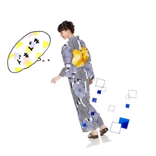のインスタグラム：「. I can’t wait for summer🌞🌴🌺✨ . #kimono #yukata #japanesefashion #japanesegirl #amazonfashion #amazon #浴衣 #着物 #gunnsmodel #gunns #plutinomodels #summeroutfit #tokyo #summerdress #model #canadiangirl #canadianmodel」