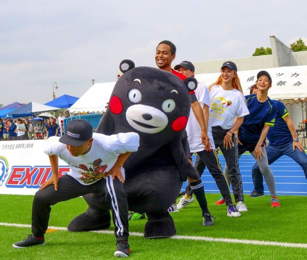 USAさんのインスタグラム写真 - (USAInstagram)「EXILE CUP 2019スタート♪♪♪♪ 九州予選は初めての熊本の益城町陸上競技場です☆  今年も熱い大会になりそうです！！ 優勝チームはヨーロッパ夢者修行ツアー！！ #exilecup  #ldh #dreamforchildren」6月9日 13時23分 - exileusa_danceearth
