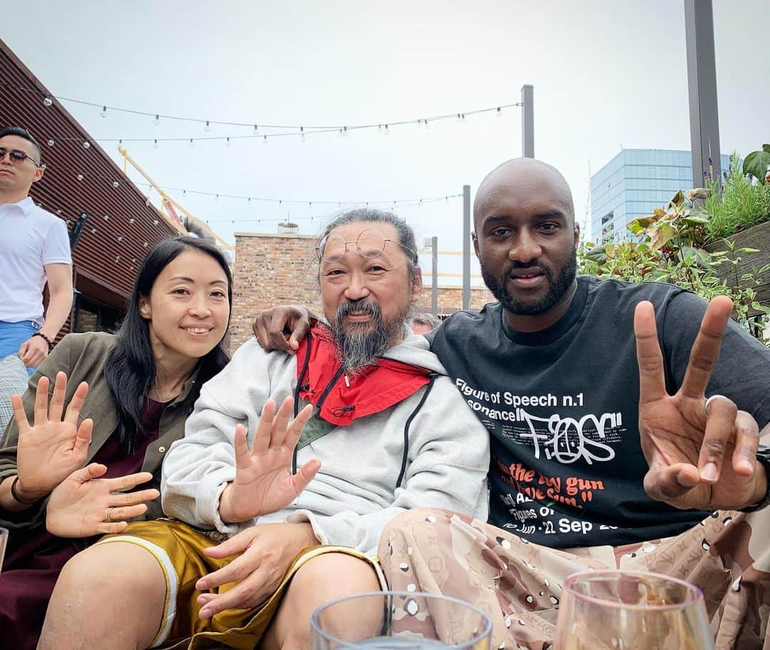 村上隆さんのインスタグラム写真 - (村上隆Instagram)「w @virgilabloh at @sohohouse Chicago」6月9日 13時54分 - takashipom