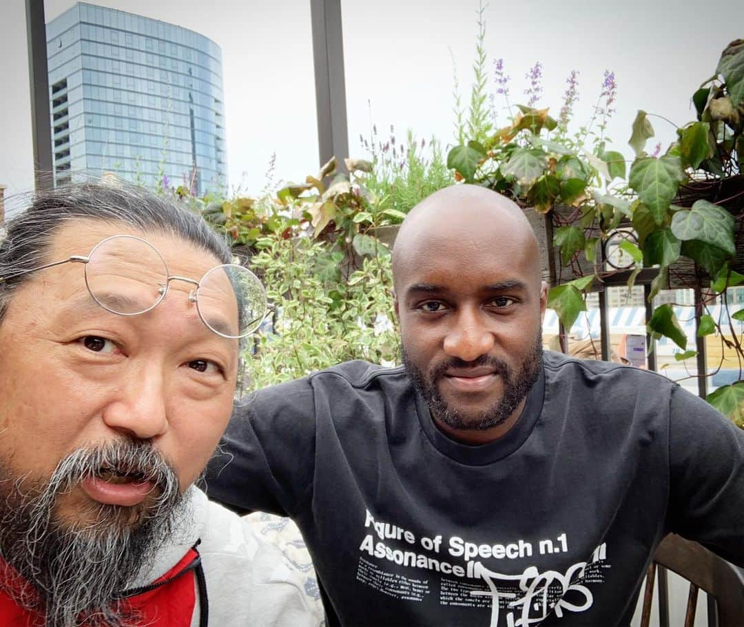 村上隆さんのインスタグラム写真 - (村上隆Instagram)「w @virgilabloh at @sohohouse Chicago」6月9日 13時54分 - takashipom