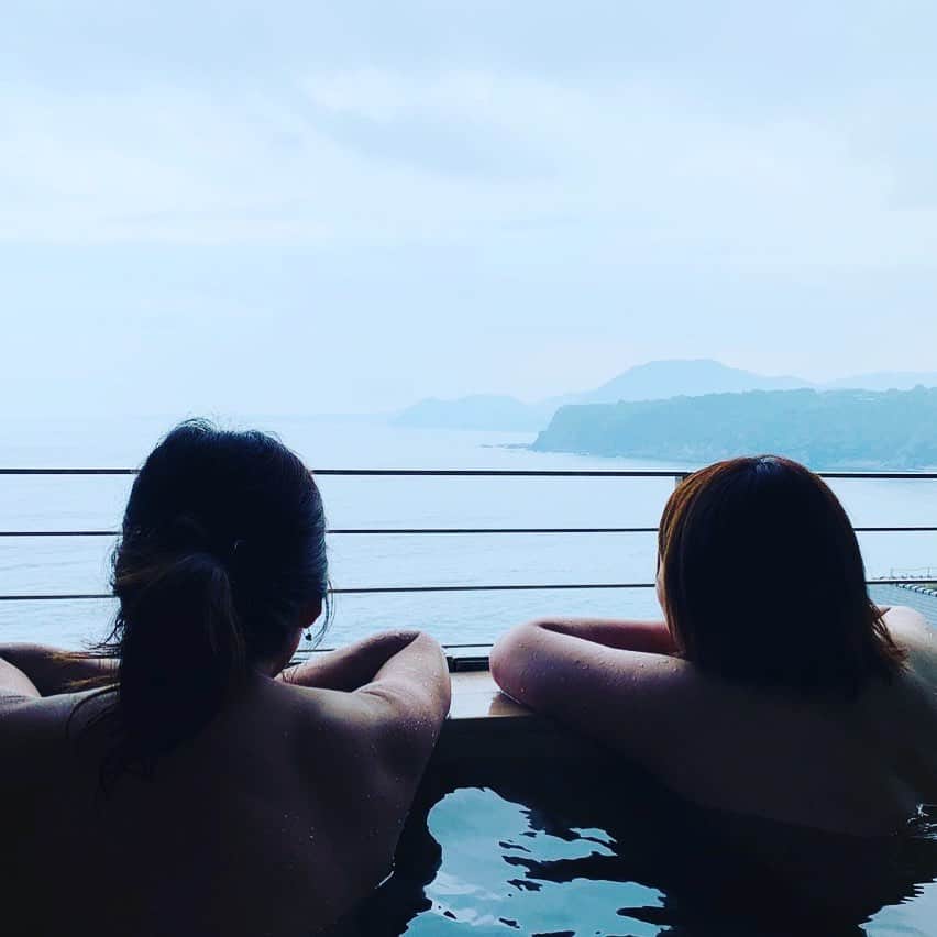 阿部洋子さんのインスタグラム写真 - (阿部洋子Instagram)「#露天風呂」6月9日 14時46分 - hirocoring