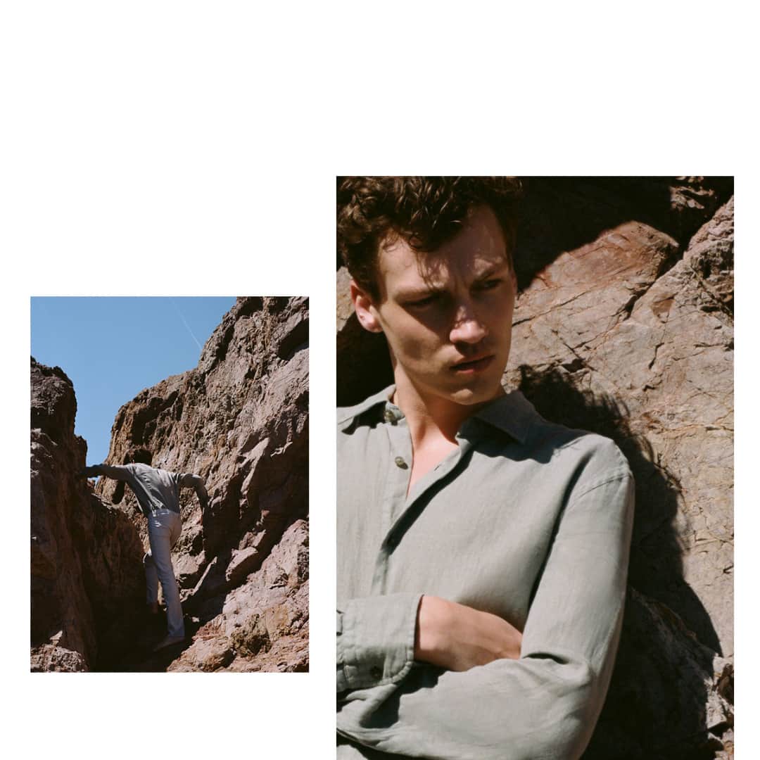 Massimo Duttiさんのインスタグラム写真 - (Massimo DuttiInstagram)「A collection that makes all the difference⎮ The SS19 Join Life Men’s collection is the result of our profound commitment with the environment. Thanks @swann_fines  #MassimoDutti #JoinLife」6月9日 15時00分 - massimodutti
