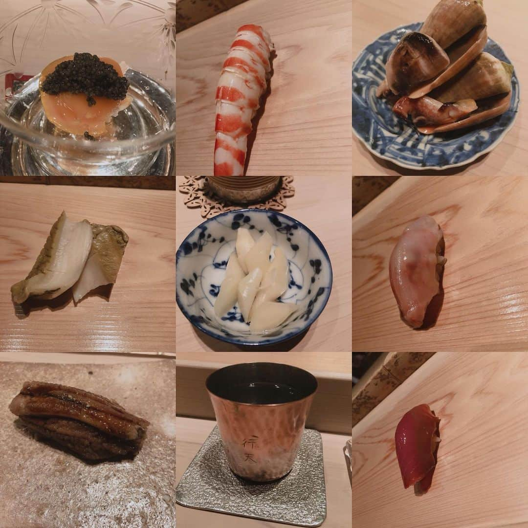 里美ゆりあさんのインスタグラム写真 - (里美ゆりあInstagram)「鮨行天🍣 これもまた最高に美味しい^_^ 大将の年齢不詳さと繊細キュートさとでノックアウト^ ^ 職人さんから学ぶ事があり過ぎる。 フェンガーボールを水だと勘違いして飲んだら止められた💦笑 ガリを必要ぜずに食べれる寿司屋はここだけでした。 最高〜💓完璧⭐️ #鮨行天#鮨#寿司#学び#リンク #福岡#最高#職人#プロ#極#gourmet#グルメ#ずんだれ」6月9日 16時13分 - satomiyuria