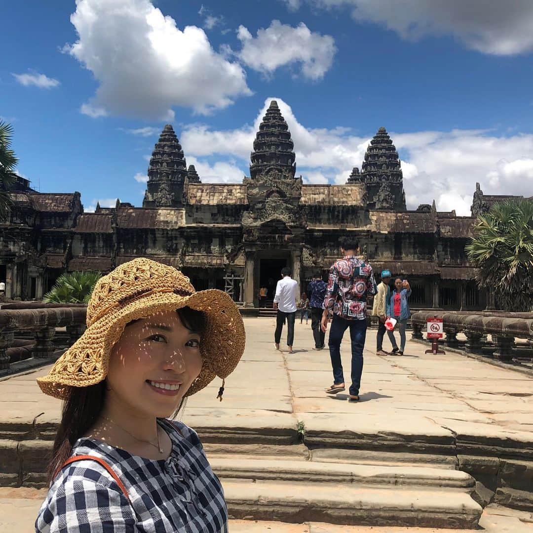 佐々木真奈美さんのインスタグラム写真 - (佐々木真奈美Instagram)「✅Angkor Wat  #cambodia #siemreap #worldheritage #アンコールワット #シェムリアップ #カンボジア #アンコールワットタビジョ #世界遺産」6月9日 16時26分 - manami_sasaki_official