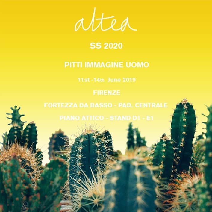 アルテアのインスタグラム：「SS2020  #alteamilano #pittiuomo #florence #menswearfashion #cool #fashion #photooftheday #instagood」