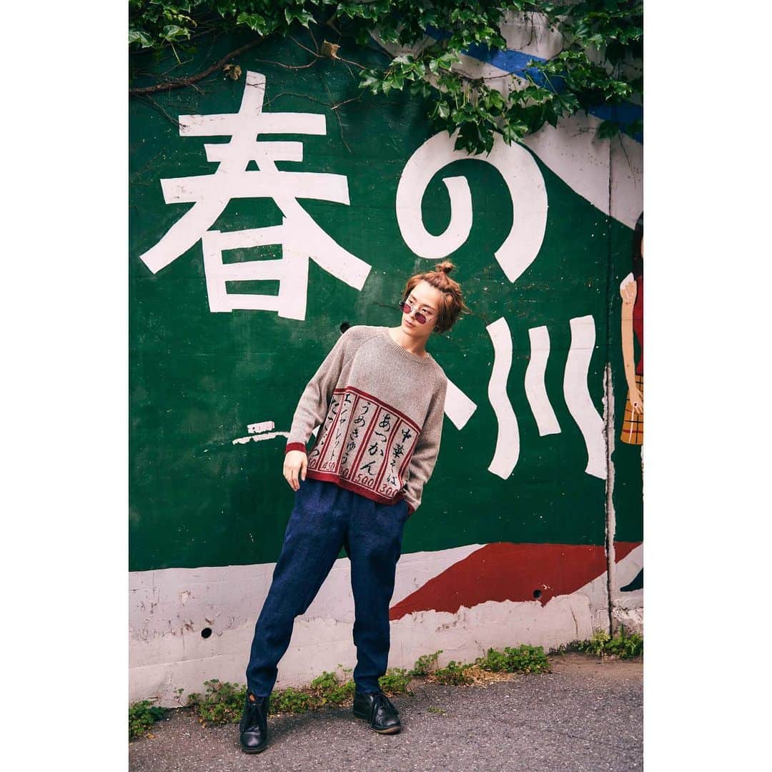 塩野瑛久さんのインスタグラム写真 - (塩野瑛久Instagram)「. へいらっしゃい。 私物でないのが惜しい。  #塩野瑛久 #作品撮り #作撮り #portrait #居酒屋ニット #kanata」6月9日 16時35分 - akihisa_shiono_official