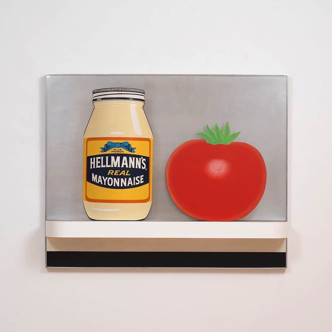 ガゴシアン・ギャラリーさんのインスタグラム写真 - (ガゴシアン・ギャラリーInstagram)「#ArtBasel: Tom Wesselmann's "Still Life #48" (1964) will be featured in our booth, C9, at Art Basel.  Wesselmann's "Still Life #48" is among the artist's earliest endeavors into what would become his signature aesthetic. Comprising a jar of Hellmann’s Mayonnaise and a tomato, this work unabashedly reintroduces realism and the still life into art after the dominance of Abstract Expressionism. This artwork is a remarkable example of Wesselmann’s newly-found confidence in an aesthetic that would come to define the Pop movement as a whole.  To receive a PDF with detailed information on the works, please contact the gallery at inquire@gagosian.com or direct message us. __________ #TomWesselmann #ArtBasel2019 #Gagosian @artbasel @tom_wesselmann Tom Wesselmann, "Still Life #48," 1964, acrylic, steel and Formica on wood, 48 × 60 × 8 inches (121.9 × 152.4 × 20.3 cm) © The Estate of Tom Wesselmann/Licensed by ARS/VAGA, New York」6月10日 3時32分 - gagosian
