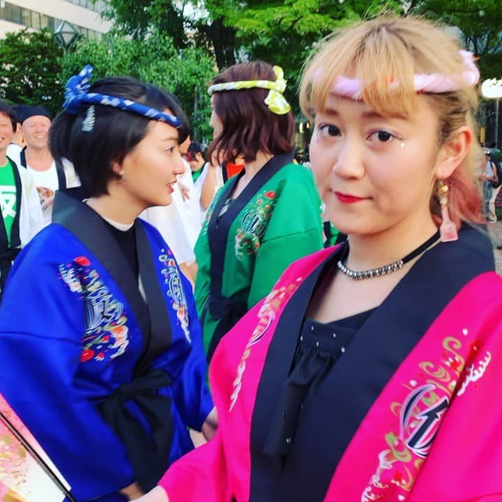 アップアップガールズ (仮)のインスタグラム：「YOSAKOIソーラン祭り2019 TEAMアプガ全行程終了！！ ありがとうございました😊  #YOSAKOIソーラン祭り #アプガ #yosakoiソーラン祭り2019 #TEAMアプガ #札幌」