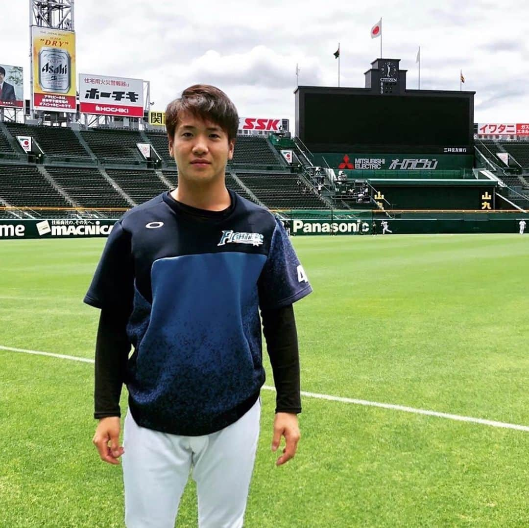 平沼翔太さんのインスタグラム写真 - (平沼翔太Instagram)「4年ぶりに甲子園で野球しました⚾️ 高校時代いろいろな経験をさせてくれた 自分にとって特別な場所です☺️ これからも学生の頃と同じように必死に 練習して成長していきたいと思います😊  #北海道日本ハムファイターズ #敦賀気比 #甲子園」6月9日 21時53分 - hiranumashota